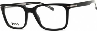 HUGO BOSS Demo Square Mens Eyeglasses BOSS 1602/US 0807 53