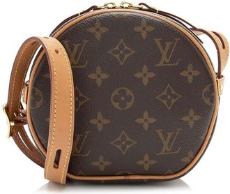Louis Vuitton Monogram Canvas Boite Chapeau Souple Pm Shoulder Bag (Authentic Pre-Loved)