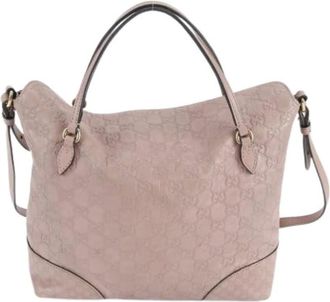 Gucci Pre-owned Handbags, female, Pink, Size: ONE SIZE Pre-owned Vintage Handbag