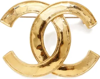 Chanel Spilla CC Mark 1994 - Oro