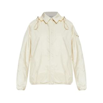 Moncler Chaqueta Blus&oacute;n de Nailon - Jackets - Mujer - Beige - S