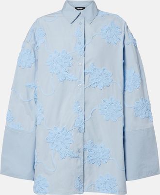 Rotate Embroidered cotton shirt