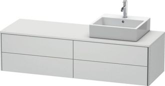 Duravit Mueble De Pared Duravit Xsquare 160,0 X 54,8 Cm, 4 Cajones