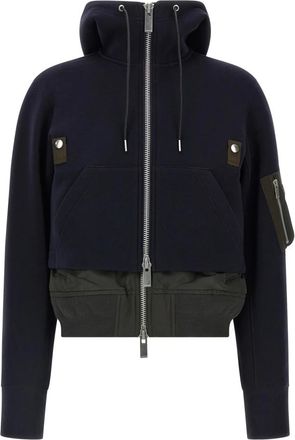 sacai Mujer, Chaquetas, Azul, Talla: S