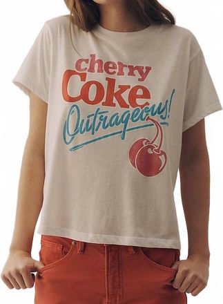 Chaser Very Cherry Cola Tee In White