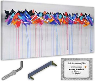 OEM Monica Mirafiori 100% Pintado A Mano Evoluci&oacute;n Del Cuadro 140x70cm Cuadro Pintado A Mano Pintura Acr&iacute;lica Cuadro Acr&iacute;lico De Gran Tama&ntilde;o Arte Moderno 