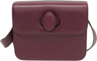 Cartier Pre-owned Cross Body Bags, female, Red, Size: ONE SIZE Pre-owned Must Shoulder Bag