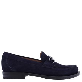 Ferragamo Fort Gancini Horsebit Loafers, Size 9 E