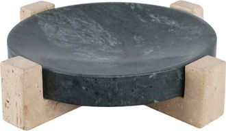 R16 Home Archer Large Marble Tray in Green at Nordstrom Rack