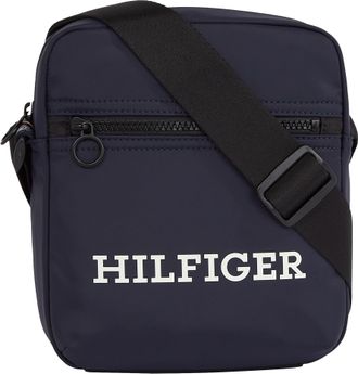 Tommy Hilfiger Men Shoulder Bag Reporter Small, Multicolor (Space Blue), One Size