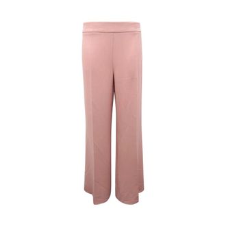 Sandro Ferrone Wide Trousers, female, Pink, Size: XL S18Ybdraider Trousers