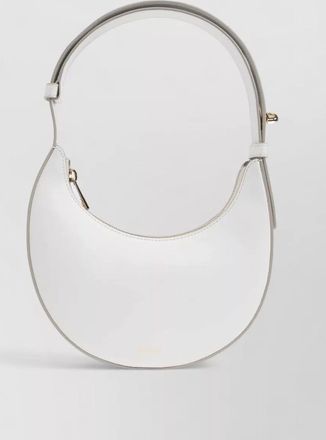 Furla shoulder bag curved shape adjustable strap