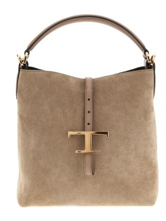 Tod's Beige Calfskin Womens Handbag