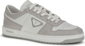 Prada Mens Multicolor Calf Leather Bos Taurus Low Top Sneakers