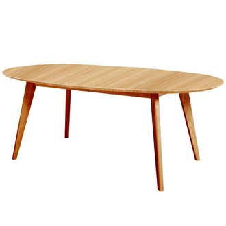 Andersen Furniture DK10 Ausziehtisch oval, Eiche ge&ouml;lt