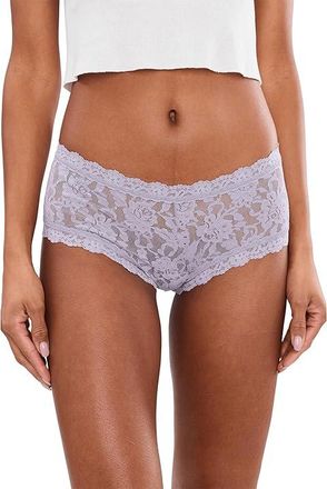 Hanky Panky Printed Signature Lace(r) Low Rise Thongs Womens Underwear Beach Club, Lycra/Modal/Tencel