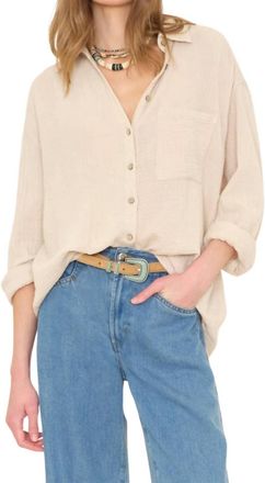 Xirena Tyler Shirt In Silver Slate