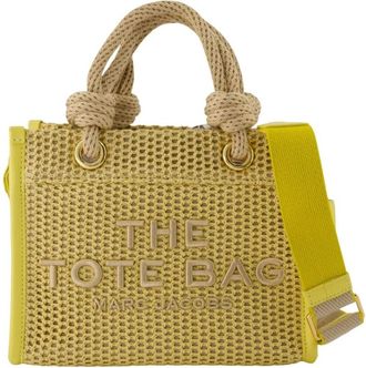 Marc Jacobs De Geweven Touw Kleine Tote Bag - Dames - Shoppers - Beige - ONE Size - Katoen - Tassen