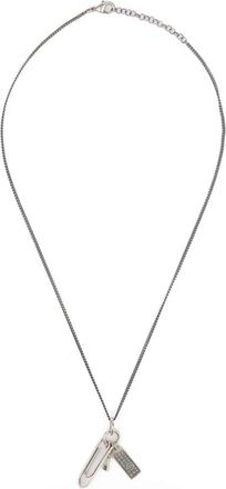 Maison Margiela Graffetta Ketting - Dames - Kettingen - Grijs - ONE Size - Accessoires