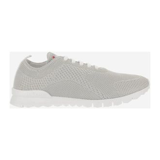 Kiton Schoenen, Heren, Grijs, 44 EU, Katoen, Fits Sneakers