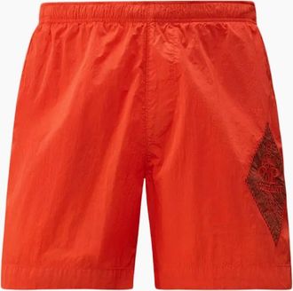 C.P. Company Mens Eco-Chrome R Swim Shorts - Red - Size: 32/32