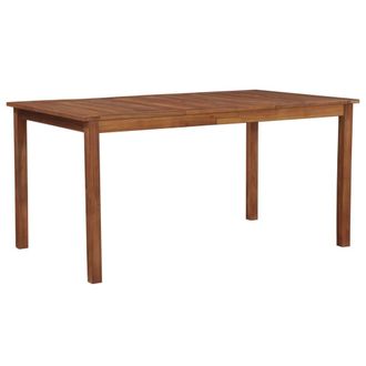 vidaXL Tavolo Da Giardino 150x90x74 Cm In Massello Di Acacia - Vidaxl