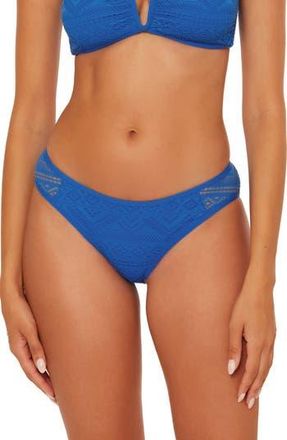 BECCA by Rebecca Virtue Color Play Hipster Bikini Bottoms in Ocean at Nordstrom Rack, Size X-Small