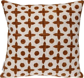 Parkland Collection Geometric Throw Pillow in Rust at Nordstrom Rack