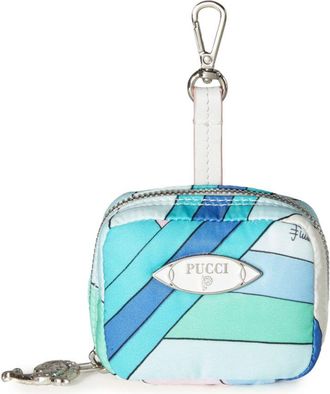 Pucci Yummy AirPods case - women - Nylon - One Size - Blue