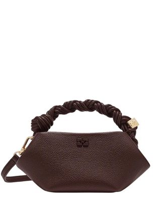 Ganni Handbag Braided Handle Ganni Bou