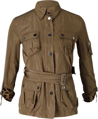 Dolce & Gabbana Pre-owned Womens & Safari Jacket in Brown - Tan - Size EU 40 (Womens)