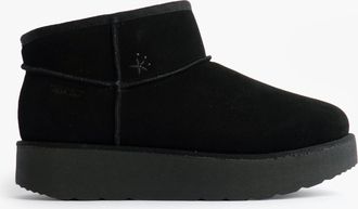 Skechers Keep Cozy Womens Boots Black Wool - Size UK 6.5