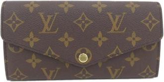 Louis Vuitton Pre-owned Monogram Lange Portemonnee - Dames - Vintage Accessoires - Bruin - ONE Size - Vintage