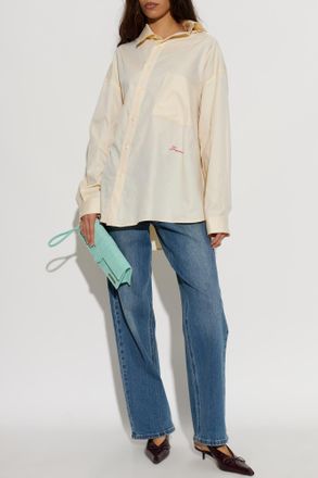 Jacquemus Cuardo Shirt, Womens, Yellow