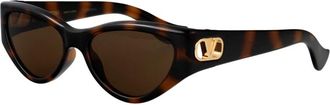 Valentino Vain Light Zonnebril - unisex - Accessoires - Bruin - Maat: 54 MM