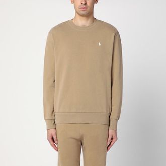 Polo Ralph Lauren Desert coloured cotton sweatshirt