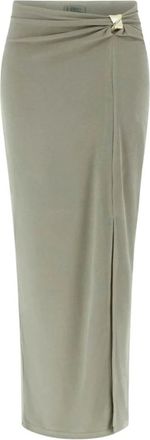 Guess Rokken, Dames, Groen, M, Brigitte Midi Skirt