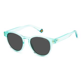 Polaroid Sunglasses, unisex, Blue, Size: ONE SIZE Blue Plastic Sunglasses Pantos Style