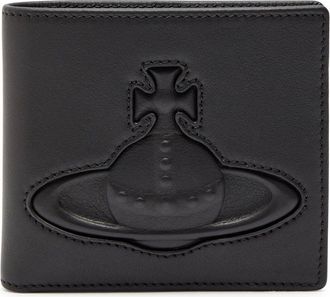 Vivienne Westwood Orb Leather Wallet - Black - One Size