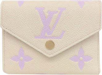 Louis Vuitton Empreinte Purple White Monogram Empreinte Wallet (Bi-Fold) (Pre-Owned)