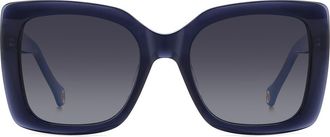 Carolina Herrera HER 0258/G/S 54mm Square Sunglasses in Blue at Nordstrom Rack