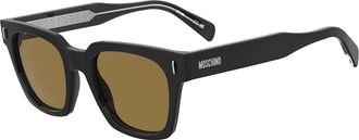Moschino MOS220/S 807/70 Mens Sunglasses Black Size 51