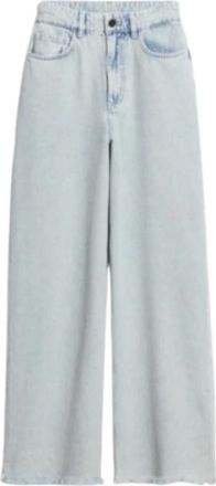 Vanessa Bruno Jean Eden Taille Haute- Coupe Wide Leg - Dames - Loose Fit Jeans - Blauw - M - Jeans