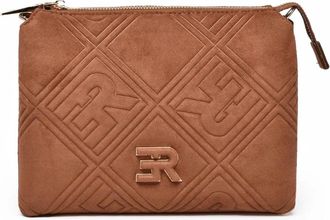Ermanno Scervino Valentina Clutch - Dames - Clutches - Bruin - ONE Size - Polyester - Tassen
