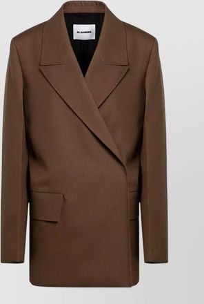 Jil Sander wool double-breasted jacket