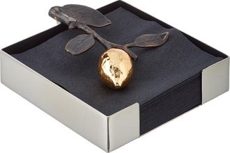 Michael Aram Lemonwood Cocktail Napkin Holder