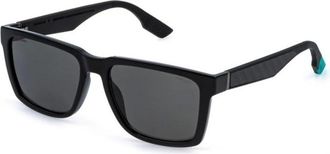 Police Sunglasses, male, Black, 57 MM, Splr49M Z42P Sunglasses