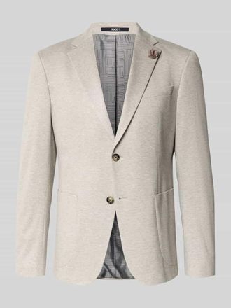 Joop Slim Fit 2-Knopf-Sakko mit Reverskragen Modell Hawksley in Beige, Gr&ouml;&szlig;e 102