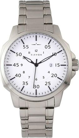 Elevon Watches Hughes White Dial Mens Watch ELE100-1