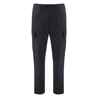Paul Smith Slim-fit Trousers, male, Blue, W30, Cotton Cargo Trousers